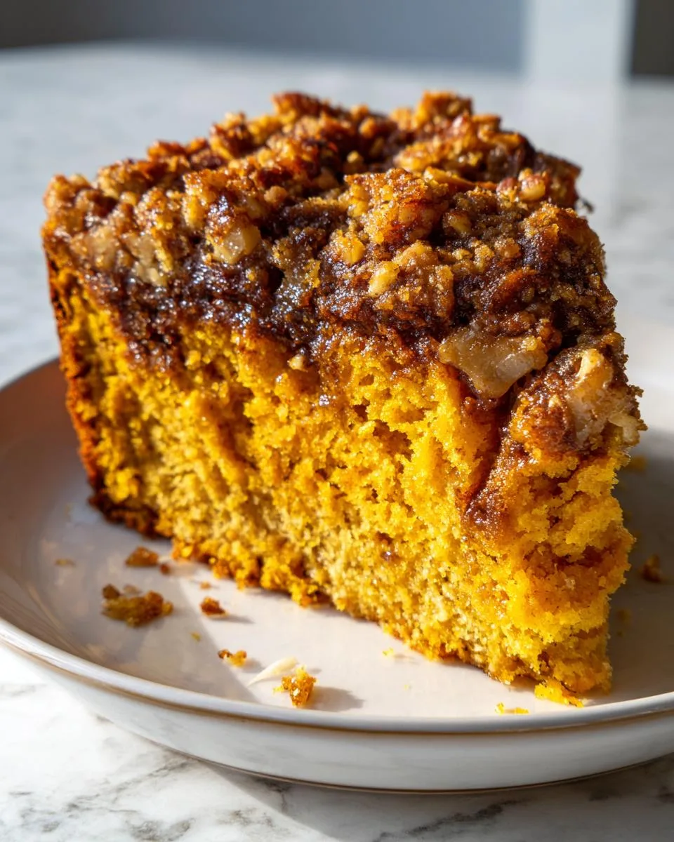 Slow Cooker Pumpkin Pecan Crunch Cake - detail 1
