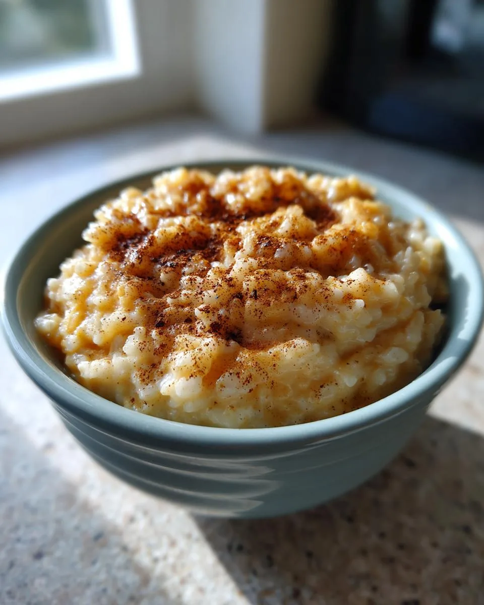 Slow Cooker Pumpkin Rice Pudding - detail 1