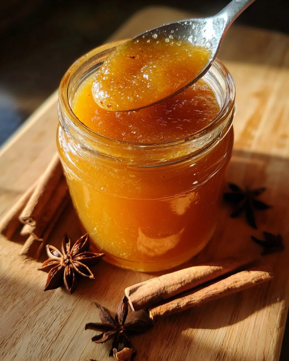33 Irresistible Slow Cooker Spiced Peach Butter Magic You'll Crave 4 Slow Cooker Spiced Peach Butter - detail 1