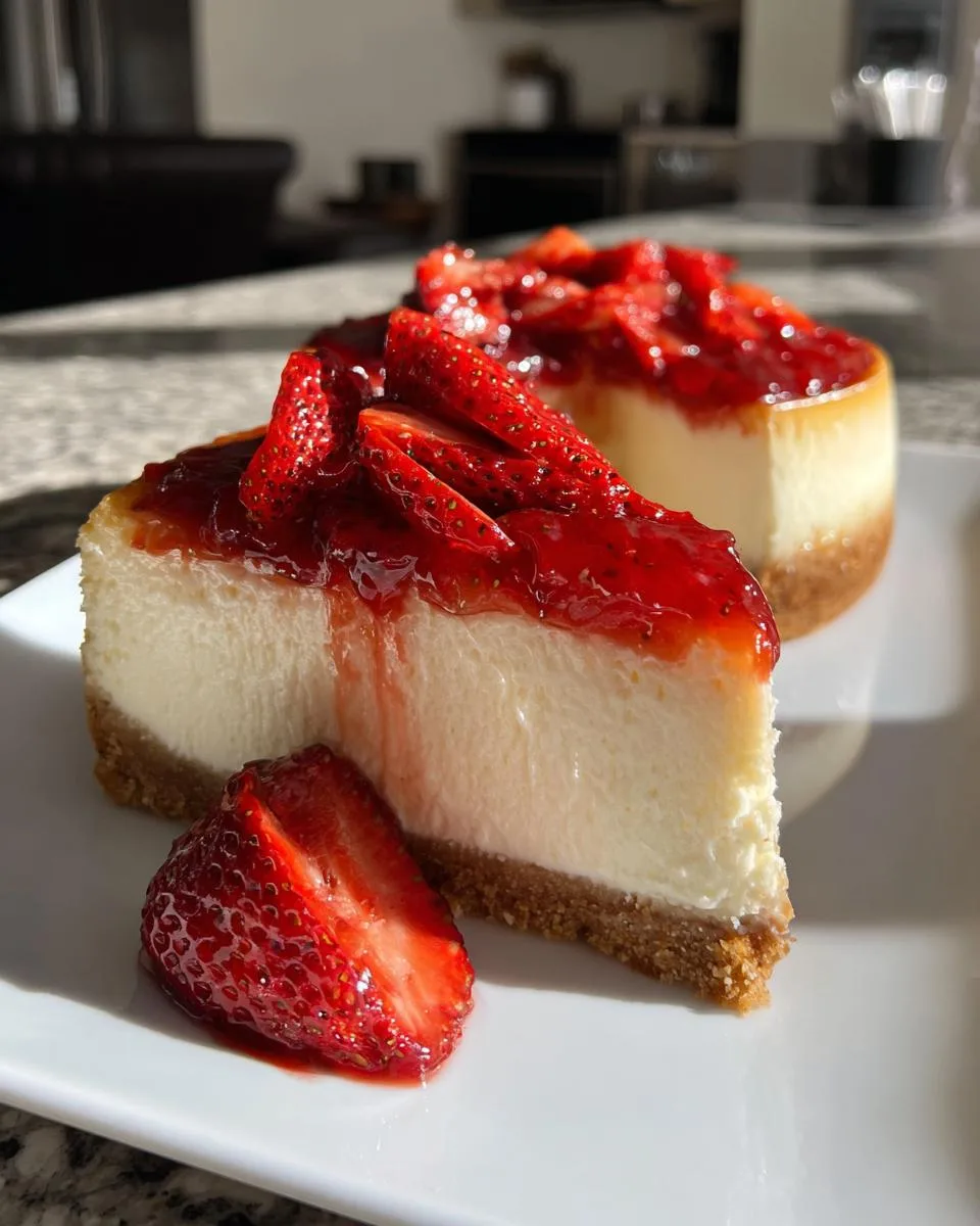 Irresistible Slow Cooker Strawberry Cheesecake in 3 Hours 6 Slow Cooker Strawberry Cheesecake - detail 1