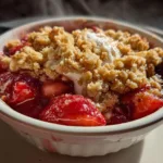 Irresistible Slow Cooker Strawberry Crumble in 4 Easy Steps 10 Slow Cooker Strawberry Crumble