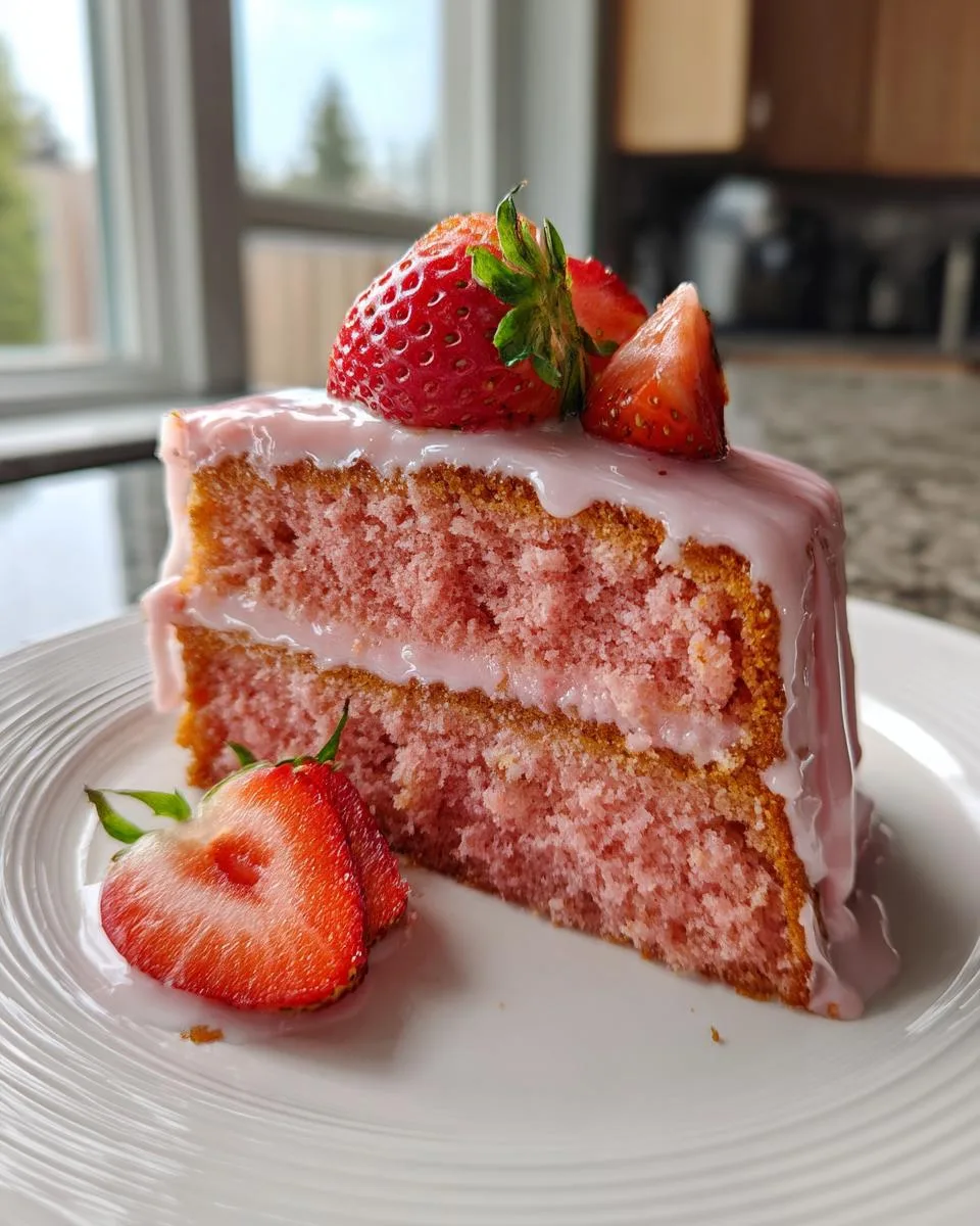 Slow Cooker Strawberry Lemonade Cake in Just 3 Hours 6 Slow Cooker Strawberry Lemonade Cake - detail 1