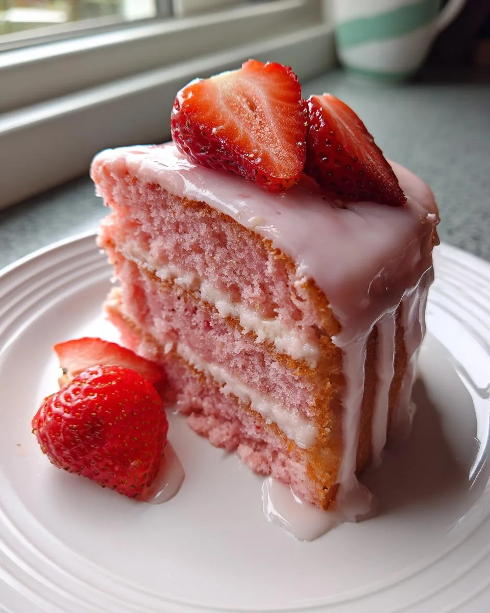 Slow Cooker Strawberry Lemonade Cake in Just 3 Hours 8 Slow Cooker Strawberry Lemonade Cake - detail 3