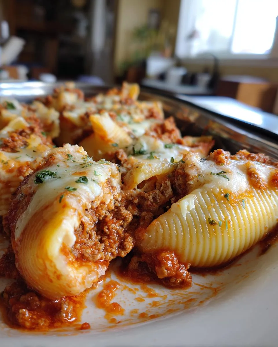 Irresistible Slow Cooker Stuffed Shells with Meat Recipe 8 Slow Cooker Stuffed Shells with Meat - detail 3