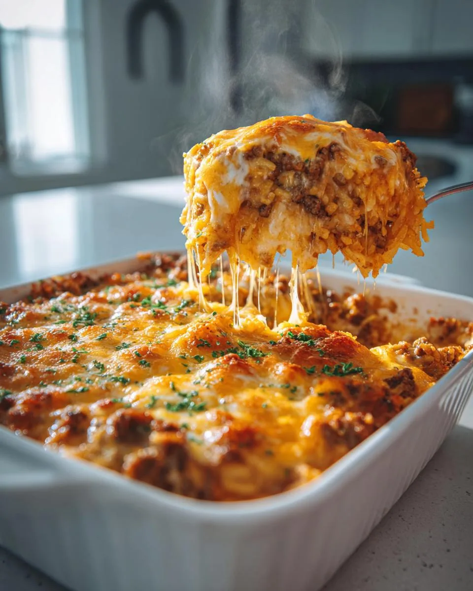 Taco Crock Pot Hashbrown Casserole recipe - detail 1