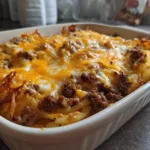 Taco Crock Pot Hashbrown Casserole recipe