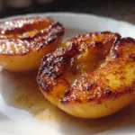 Air fryer peaches