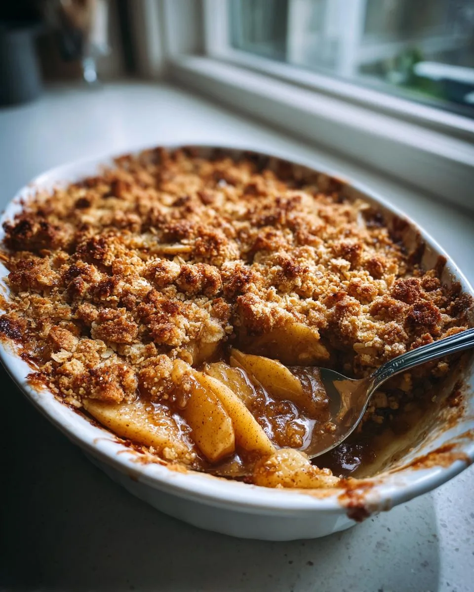 Heavenly Apple Crumble with Brown Sugar and Cinnamon Recipe 5 Apple Crumble with Brown Sugar and Cinnamon - detail 2