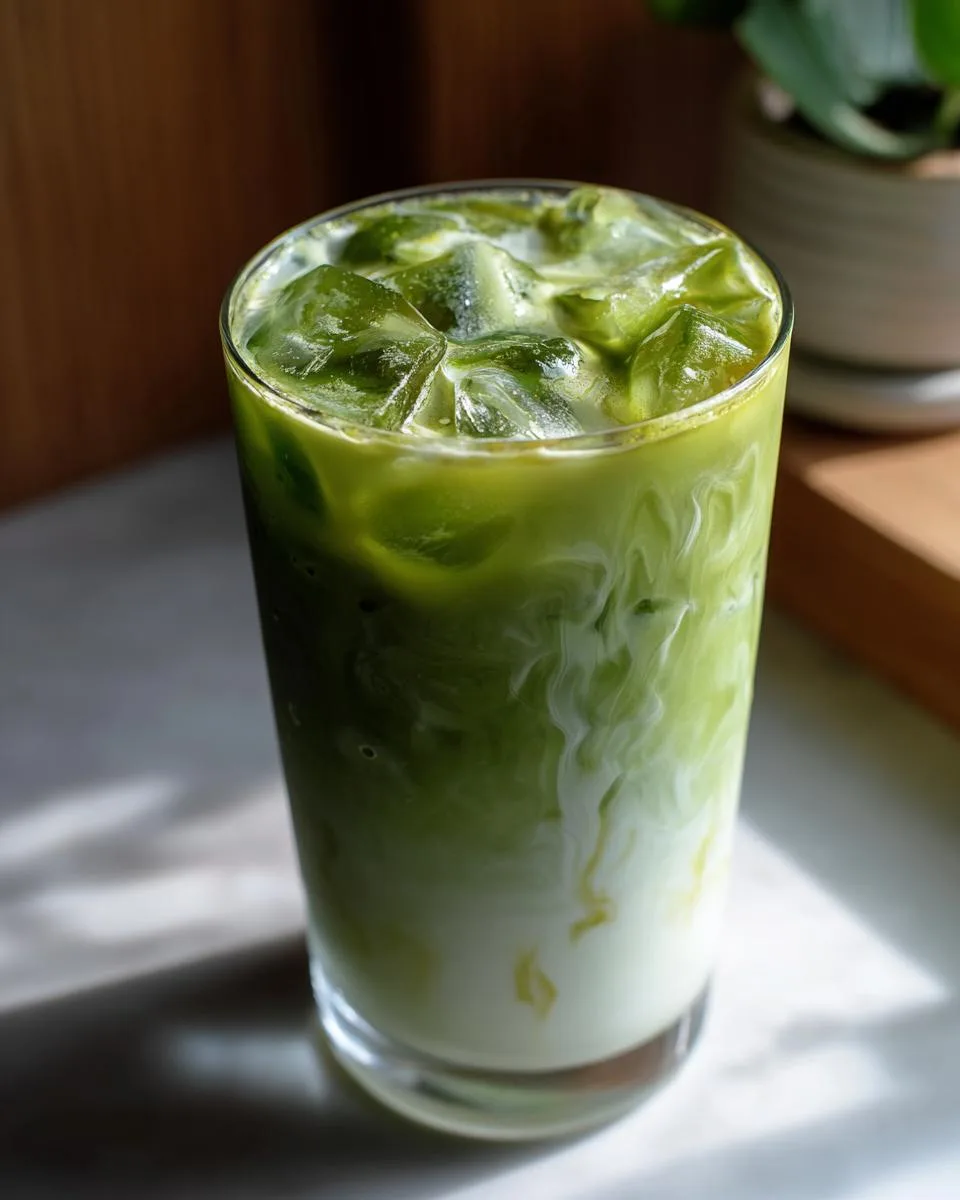 Apple Matcha Latte - detail 1