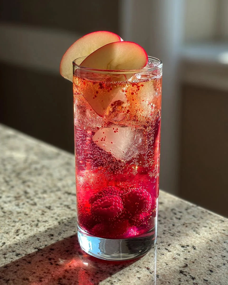 5-Minute Apple Raspberry Refresher: The Ultimate Thirst Quencher 7 Apple Raspberry Refresher - detail 3