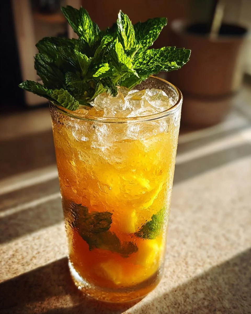 Refreshing Apple and Pineapple Iced Drink in 3 Magical Steps 5 Apple and Pineapple Iced Drink - detail 2