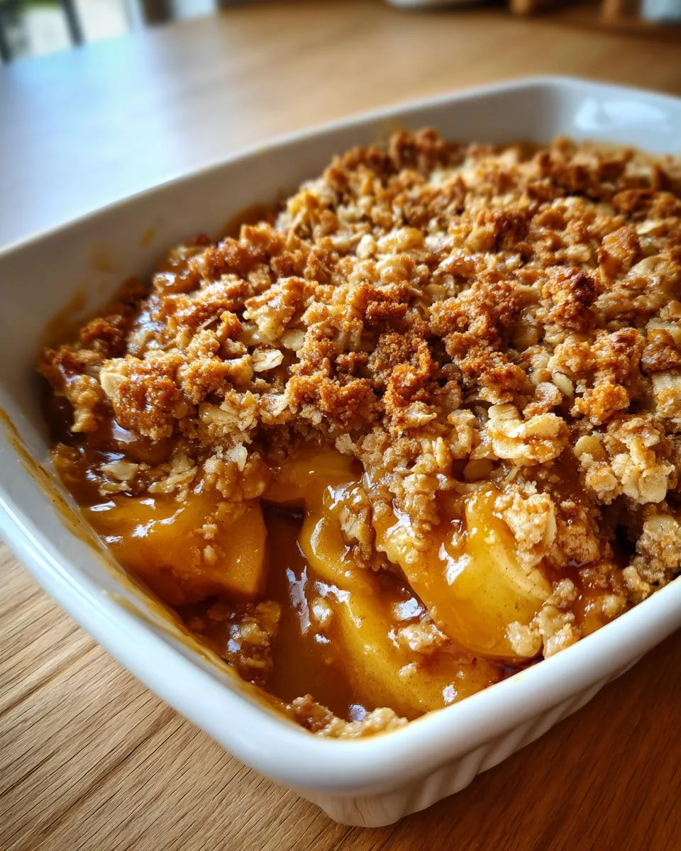 Caramel Apple Crisp - detail 1