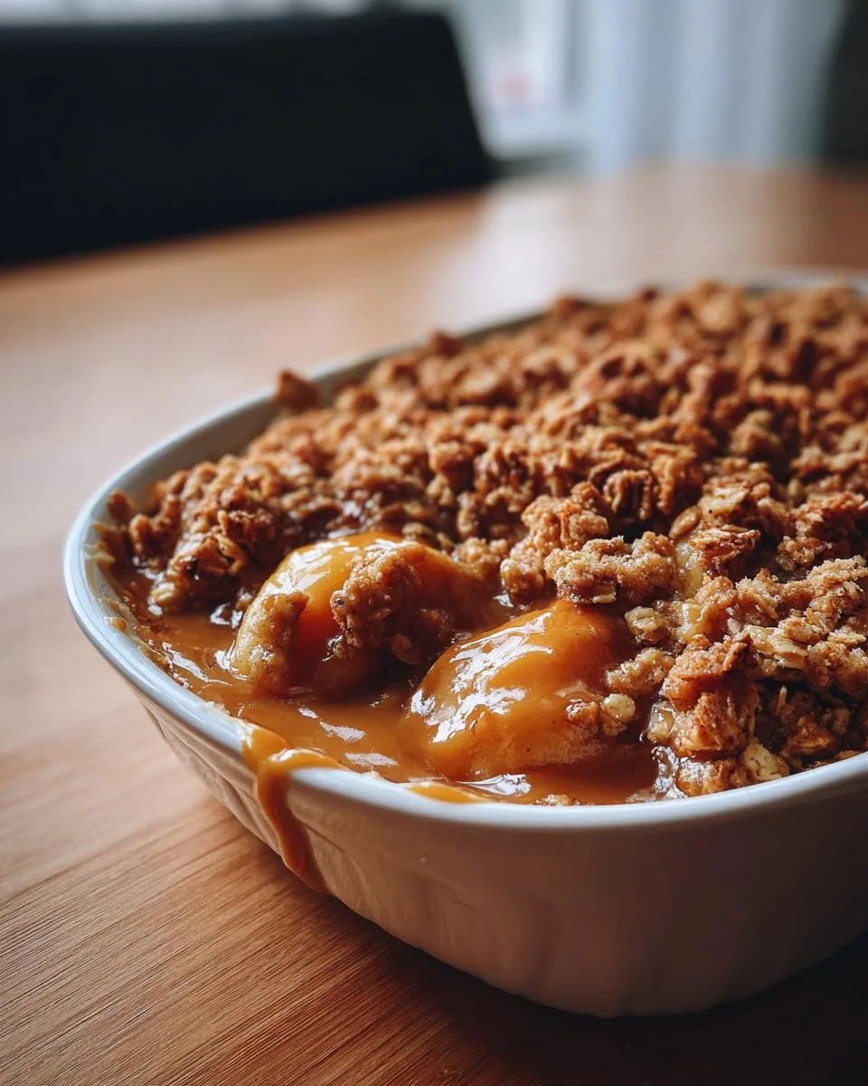 Caramel Apple Crisp - detail 2