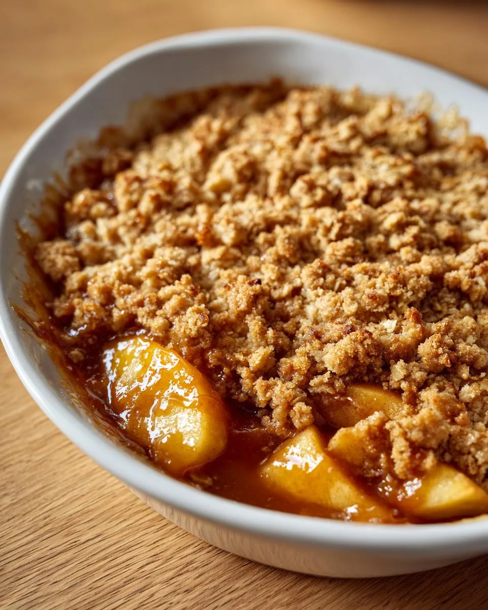 Caramel Apple Crisp - detail 3