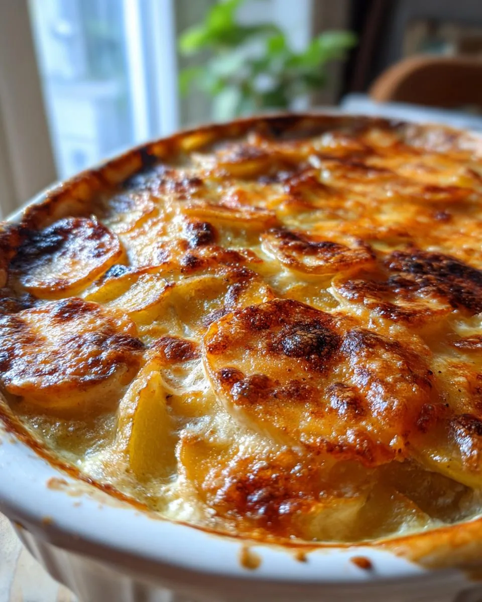 Cheesy Pumpkin Potato Gratin - detail 1