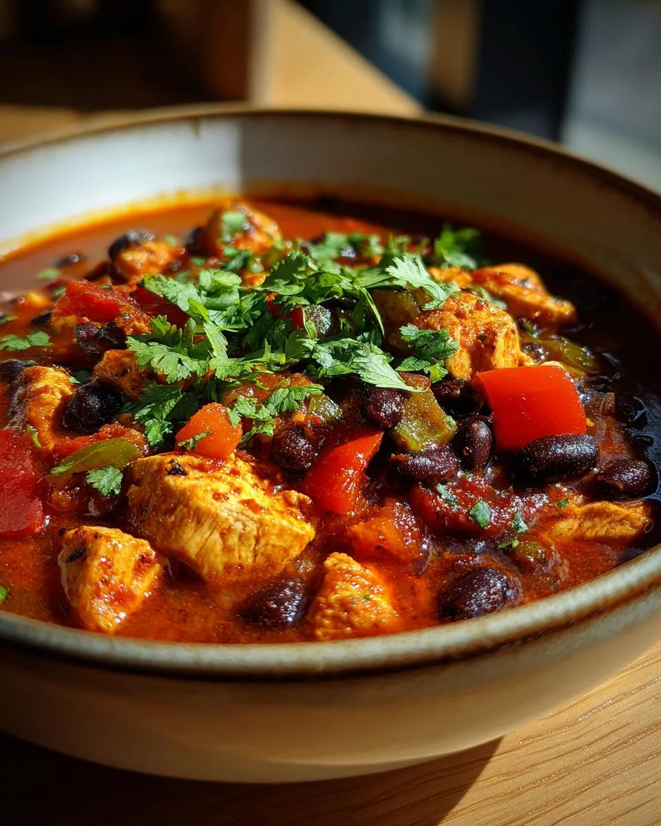 Chicken and Chorizo Chili Stew - detail 1