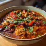 Chicken and Chorizo Chili Stew