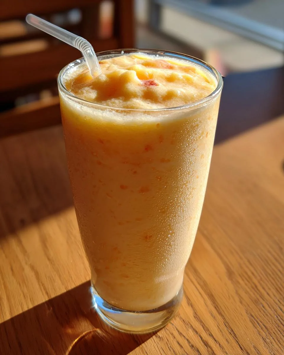 Chick‑fil‑A copycat Peach frosted lemonade - detail 1