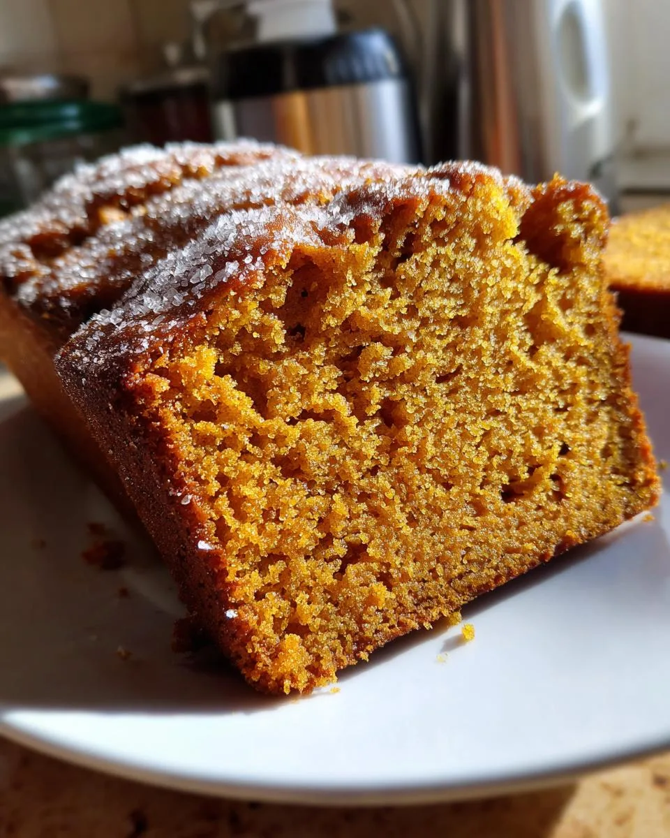 Classic Moist Pumpkin Bread - detail 1
