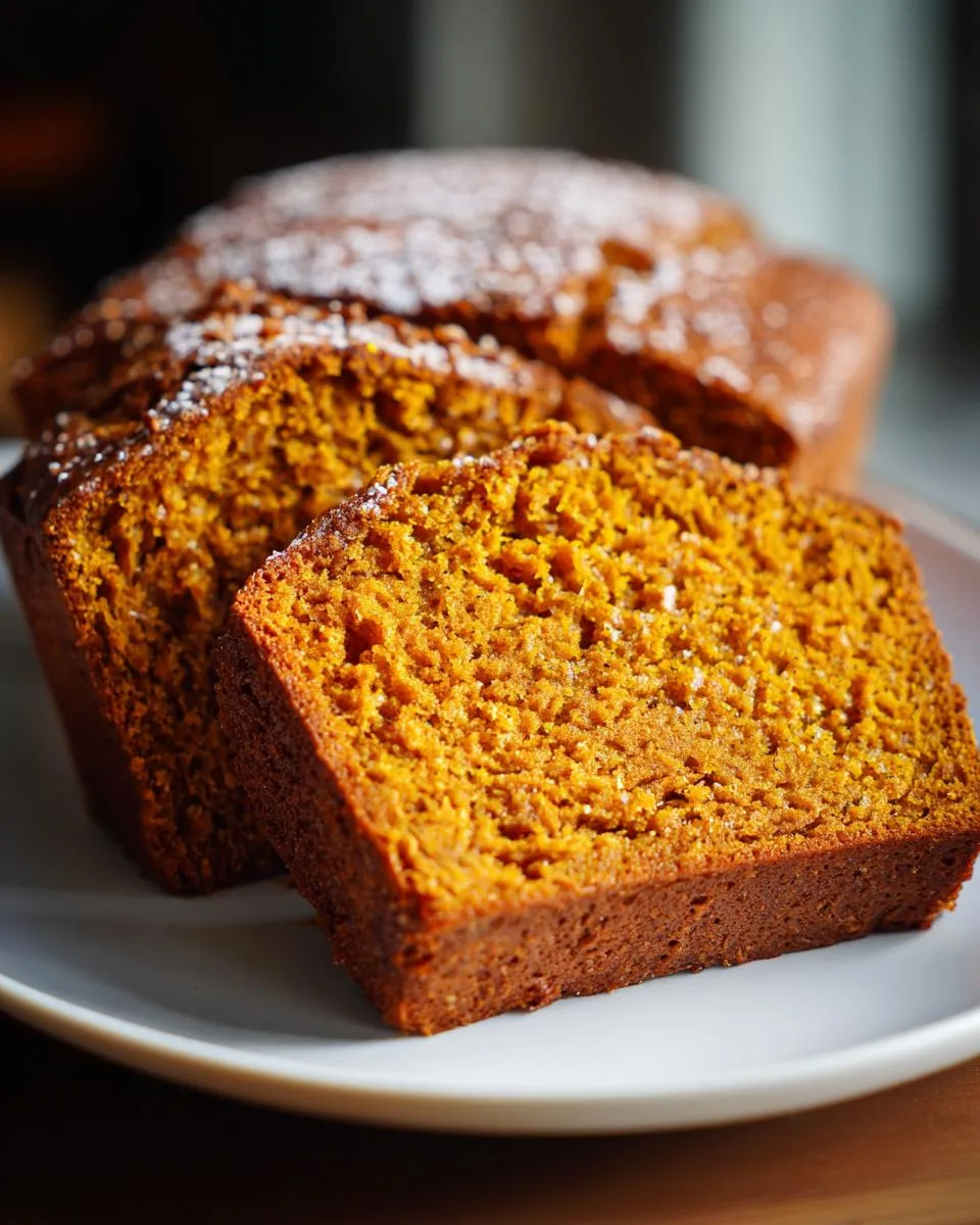 Classic Moist Pumpkin Bread - detail 2