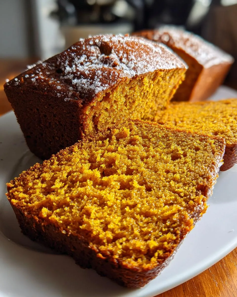 Classic Moist Pumpkin Bread - detail 3