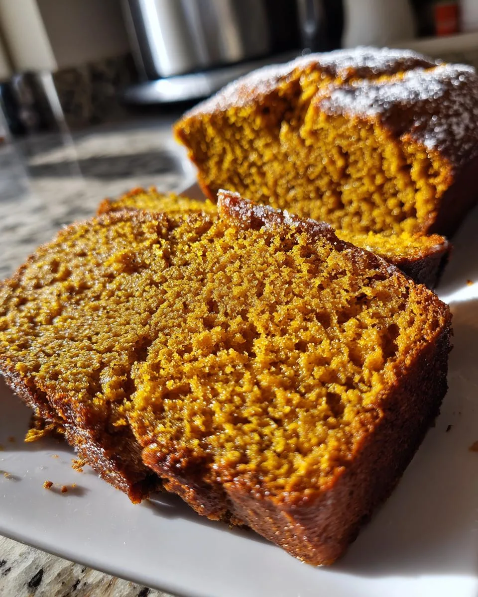 Classic Moist Pumpkin Bread - detail 4