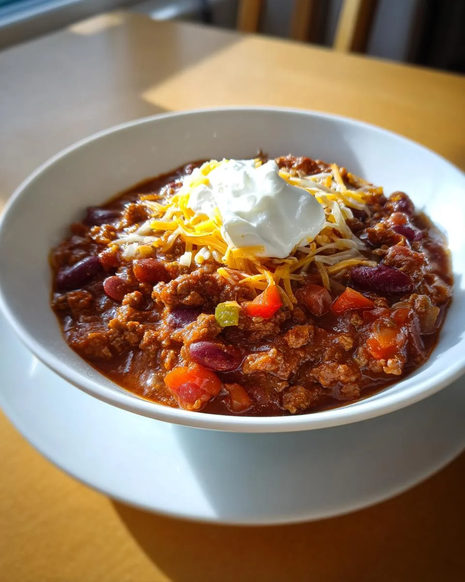 Classic Tex-Mex Chili - detail 1