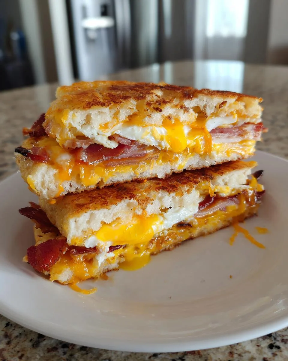 Cloud Bread Breakfast Sandwich - detail 4