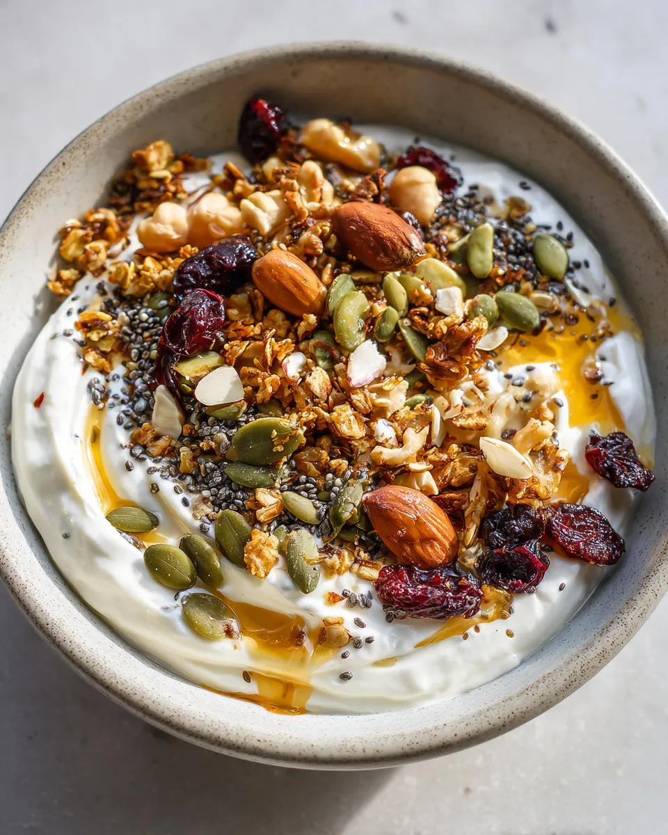 5-Minute Blissful Dry Yogurt Bowl Recipe for Crunchy Perfection 6 Dry Yogurt Bowl - detail 1
