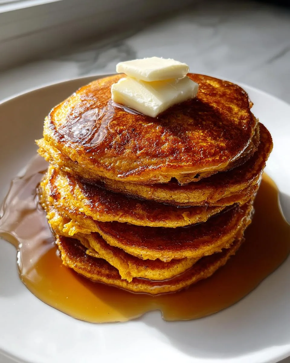 Gluten-Free Pumpkin Pancakes - detail 1