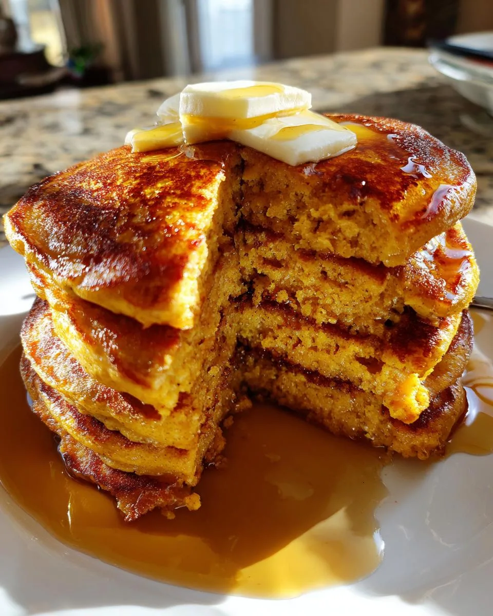 Gluten-Free Pumpkin Pancakes - detail 2