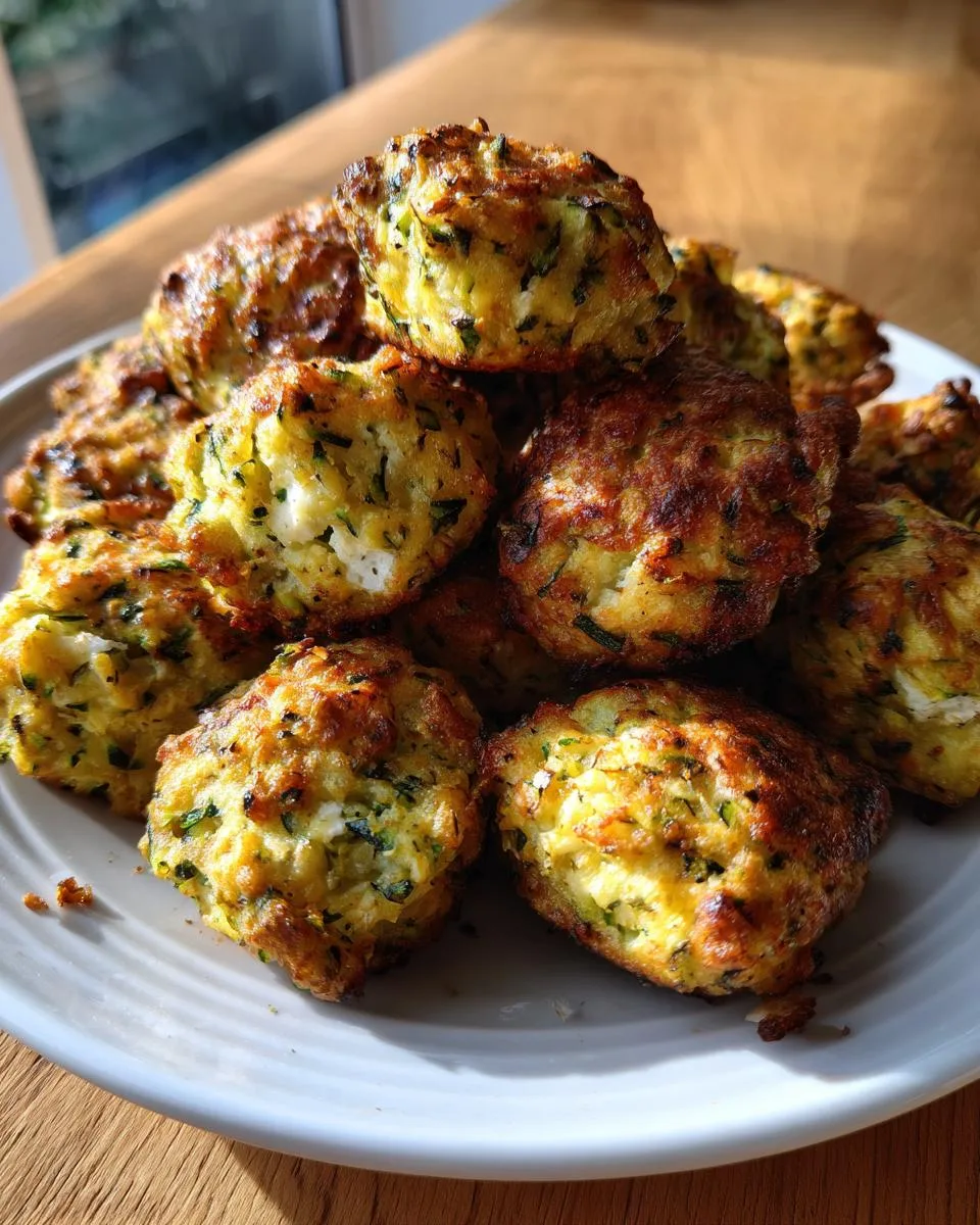 23-Minute Greek Zucchini Tots - Irresistibly Crispy & Healthy! 6 Greek Zucchini Tots - detail 1