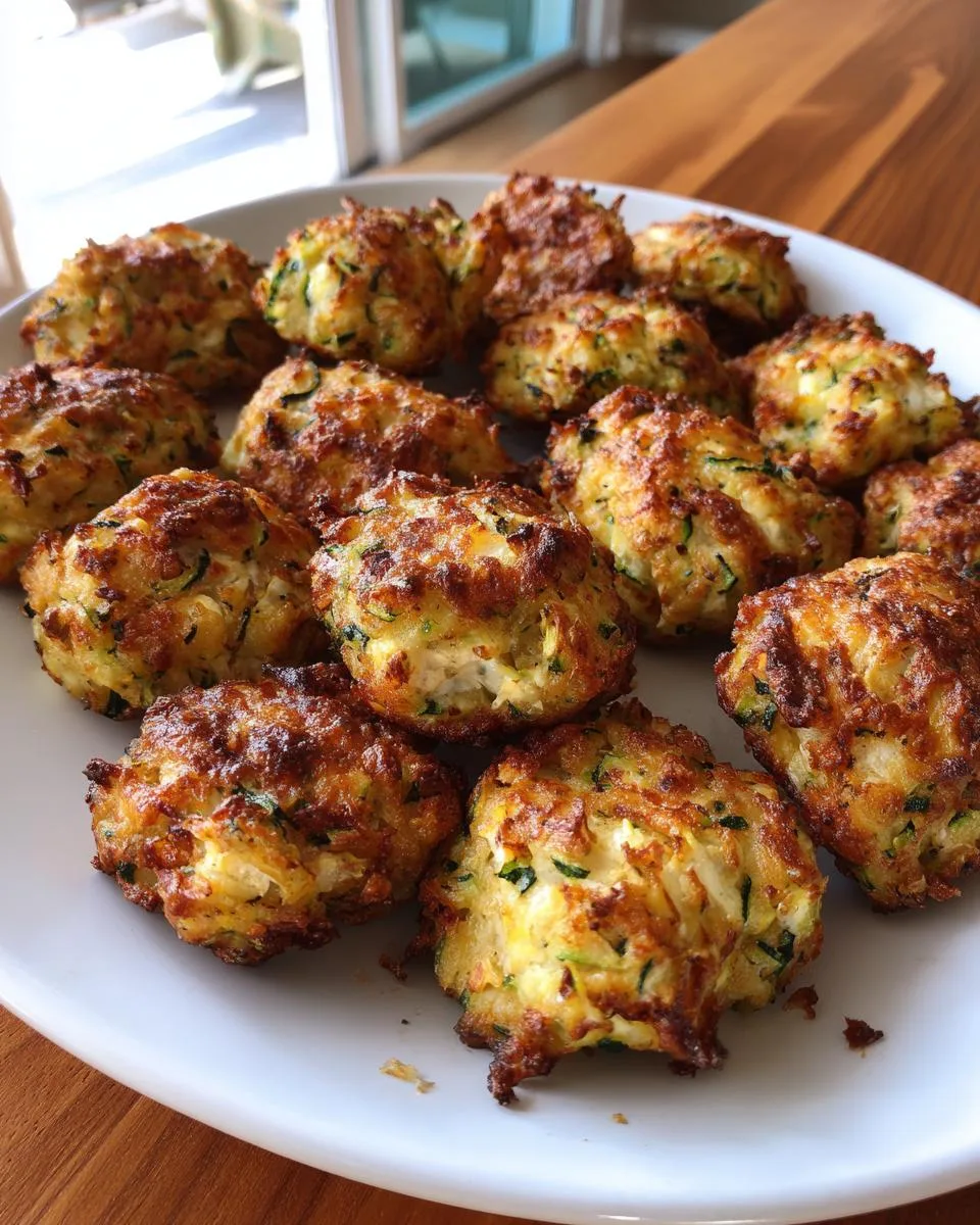 Greek Zucchini Tots - detail 4