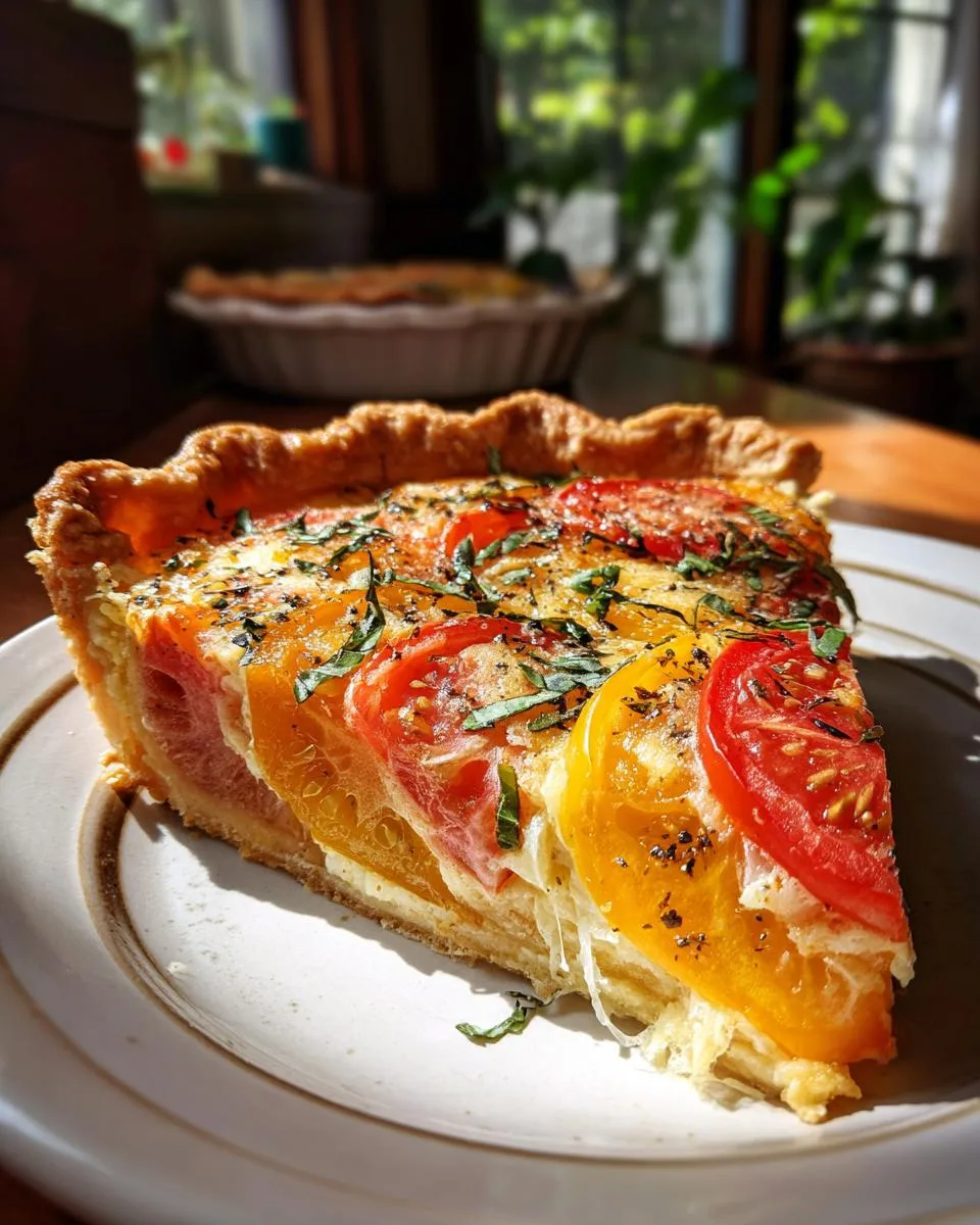 Irresistible Heirloom Tomato Pie Recipe - Easy 8-Step Guide 7 Heirloom tomato pie - detail 2