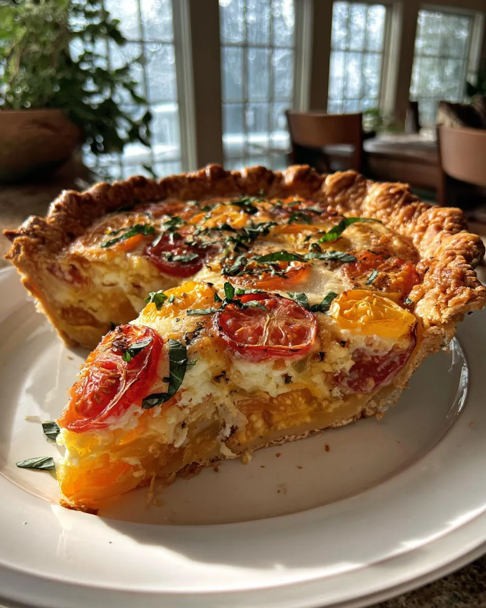 Irresistible Heirloom Tomato Pie Recipe - Easy 8-Step Guide 9 Heirloom tomato pie - detail 4