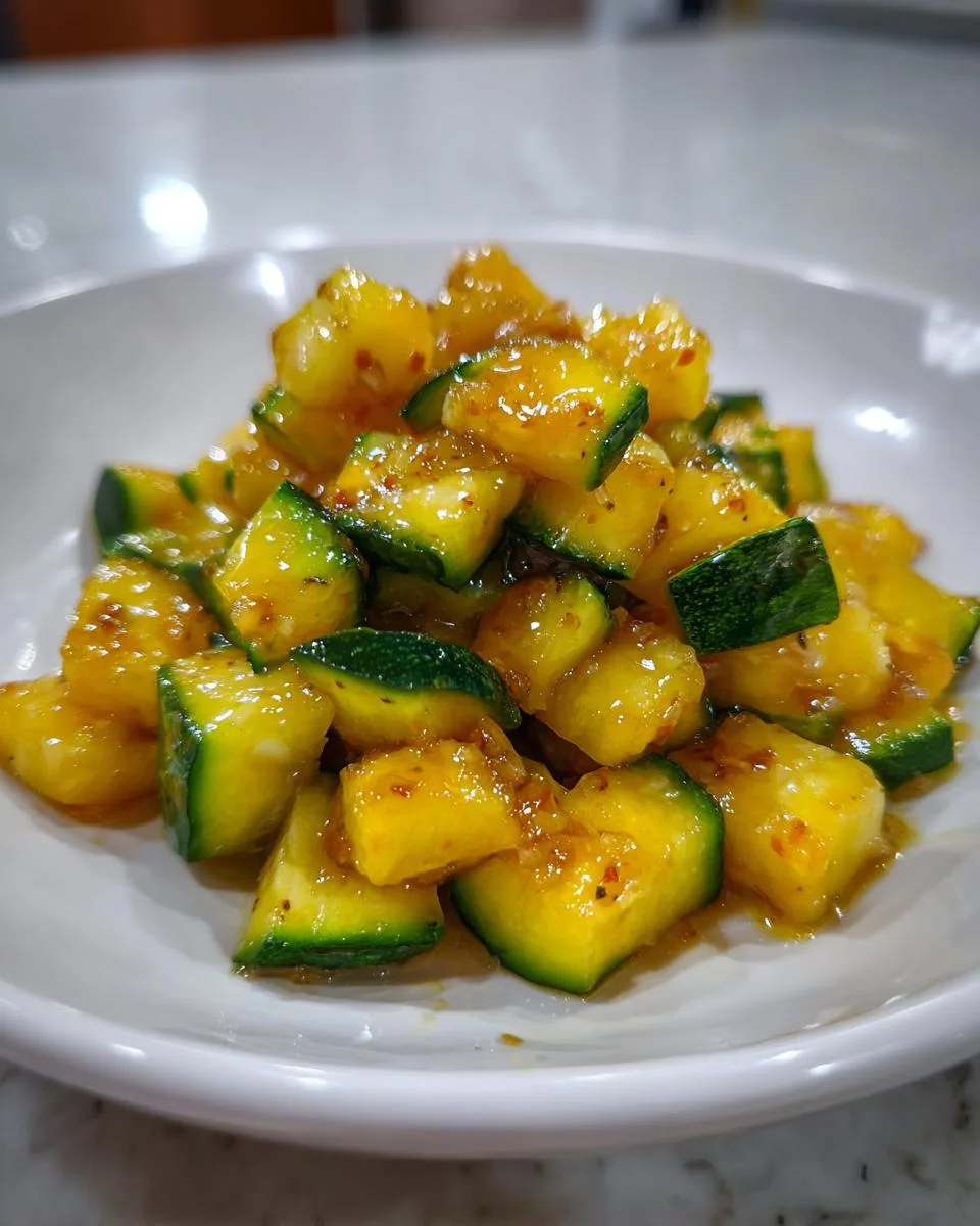 5 Secret Tips for Perfect Mock Pineapple Zucchini Every Time 5 “Mock Pineapple” Zucchini - detail 2