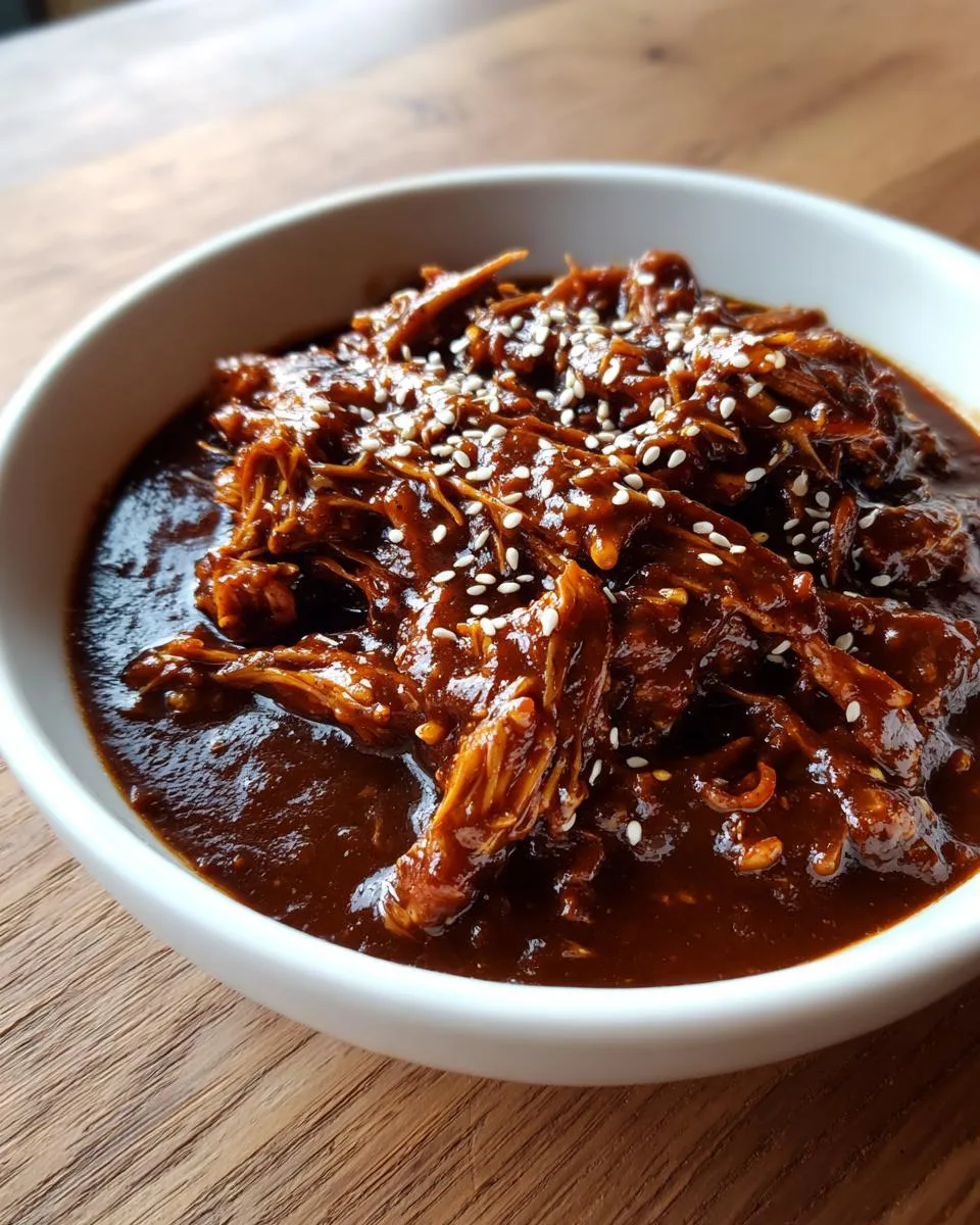 Mole Poblano Stew - detail 1