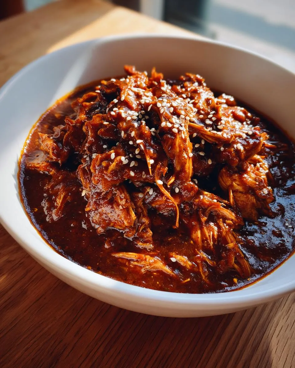 Mole Poblano Stew - detail 2