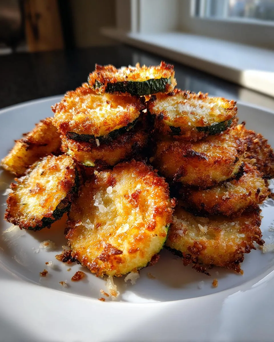 Parmesan Zucchini Chips - detail 1