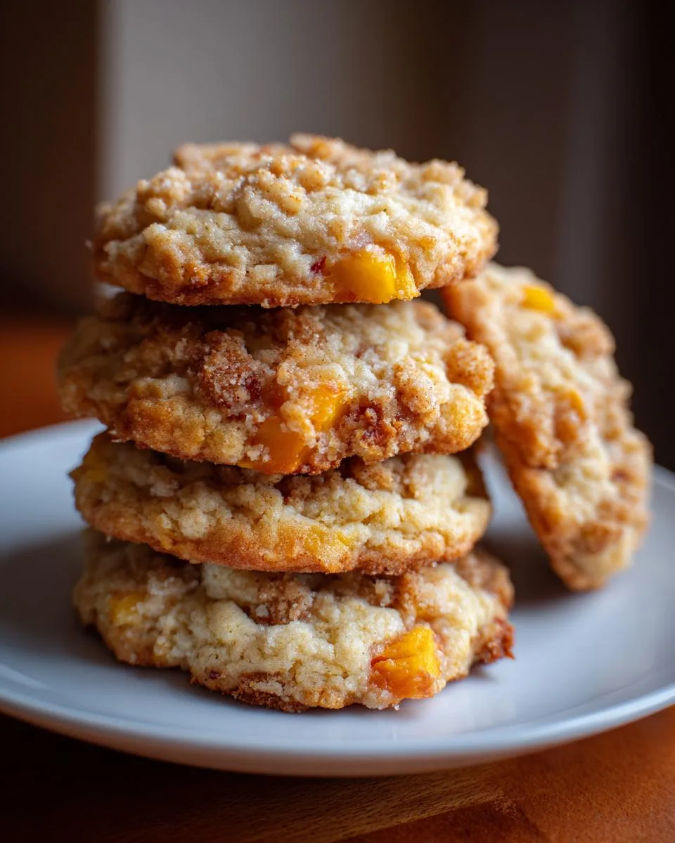 Irresistible 5-Star Peach Cobbler Cookies You Need Now 9 Peach cobbler cookies - detail 4