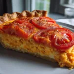 Pimento cheese tomato pie