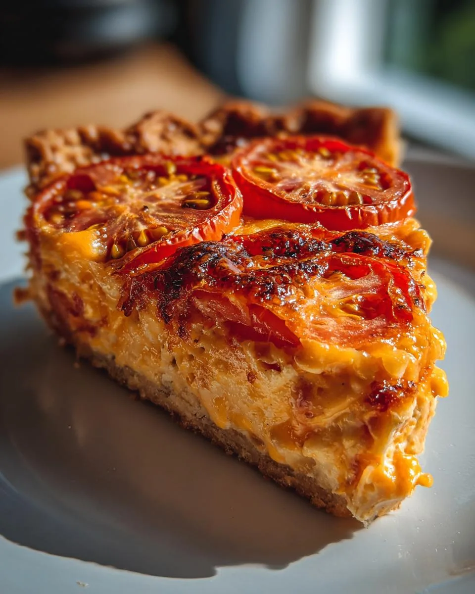 Pimento cheese tomato pie - detail 2