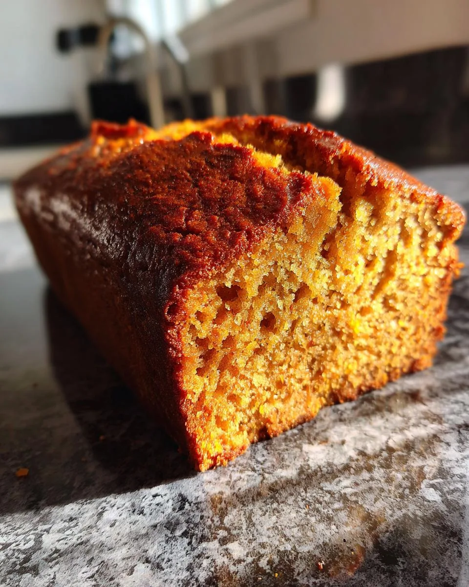 Pumpkin Banana Bread - detail 2