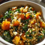 Pumpkin Barley and Kale Bowl
