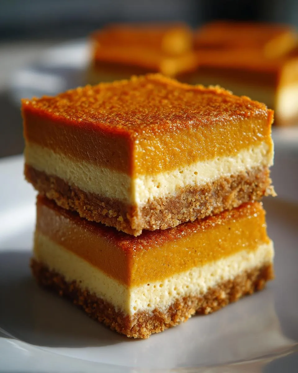 30-Minute Pumpkin Cheesecake Bars Your Family Will Crave 7 Pumpkin Cheesecake Bars - detail 3