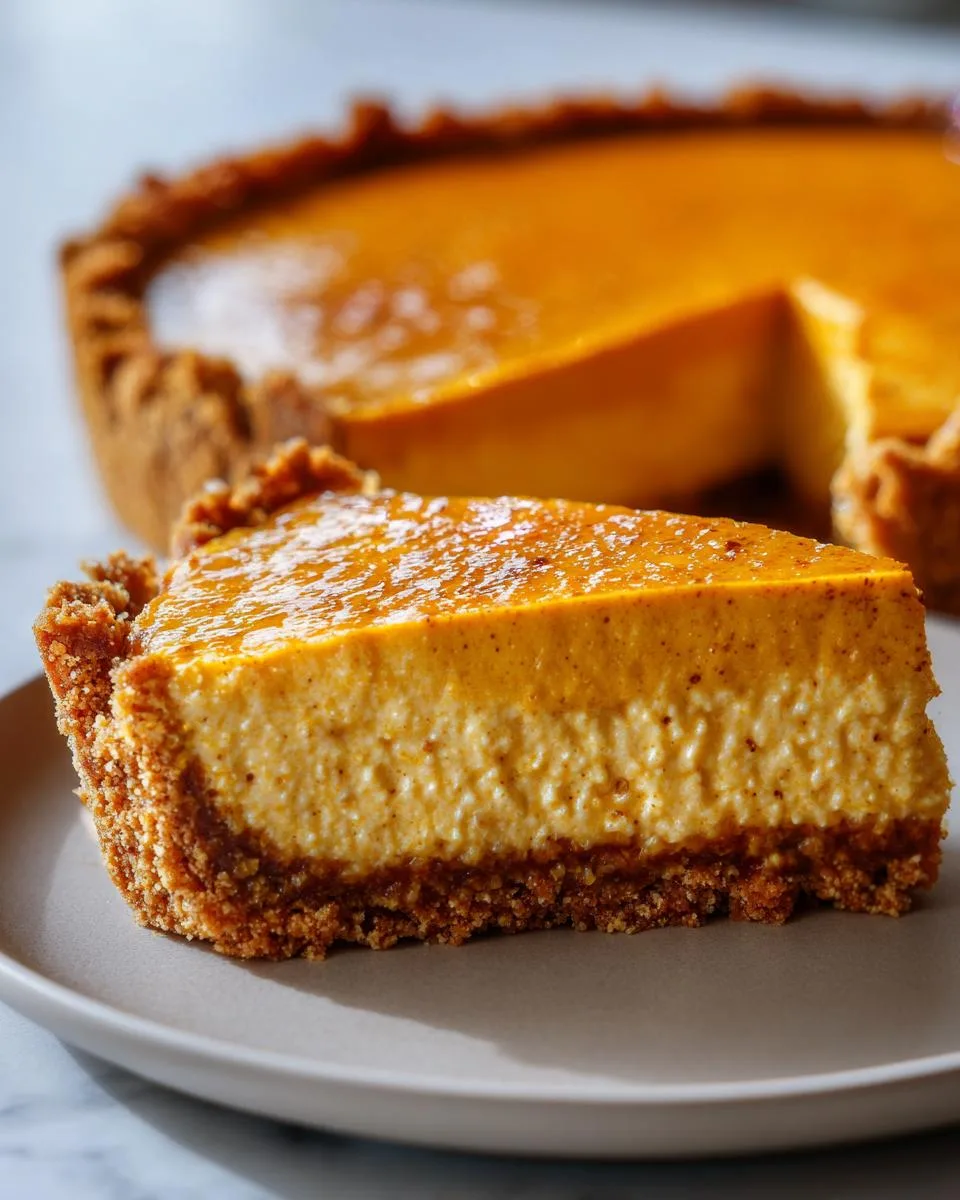 Irresistible Pumpkin Cheesecake Pie in 8 Simple Steps 9 Pumpkin Cheesecake Pie - detail 4