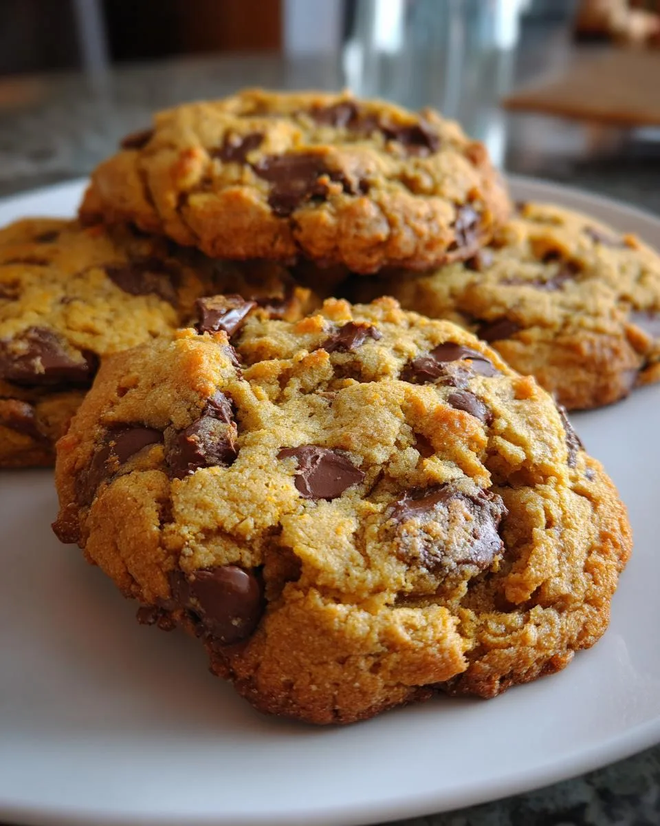 Pumpkin Chocolate Chip Cookies - detail 3