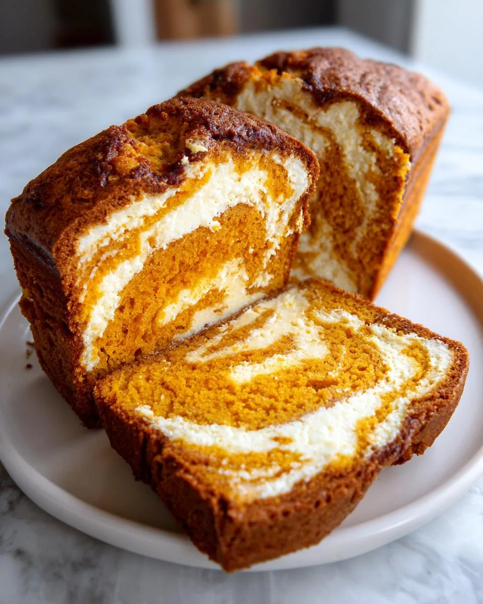 Irresistible Pumpkin Cream Cheese Swirl Bread Recipe 9 Pumpkin Cream Cheese Swirl Bread - detail 4