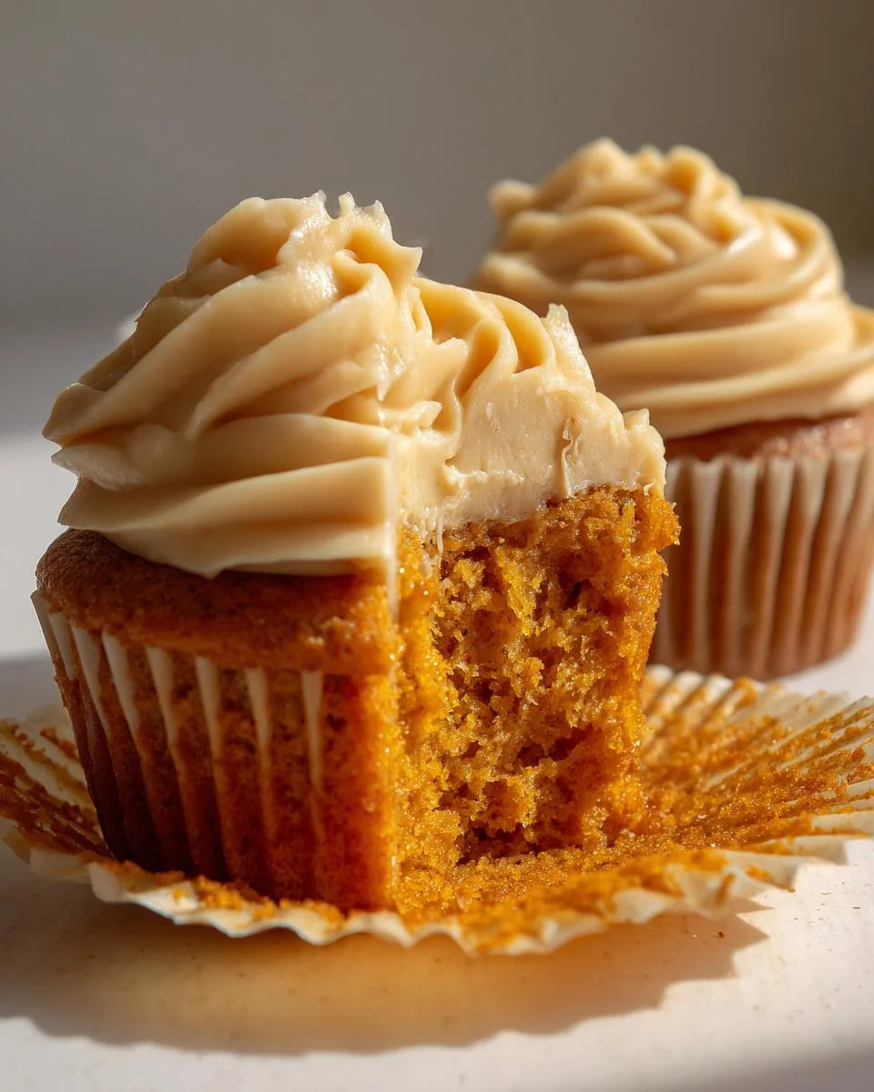 38 Irresistible Pumpkin Cupcakes with Maple Buttercream Bliss 7 Pumpkin Cupcakes with Maple Buttercream - detail 2