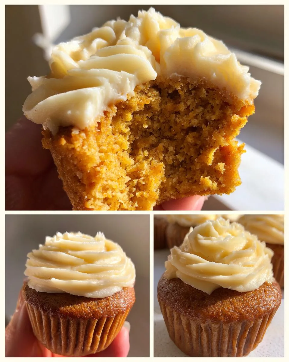 38 Irresistible Pumpkin Cupcakes with Maple Buttercream Bliss 8 Pumpkin Cupcakes with Maple Buttercream - detail 3
